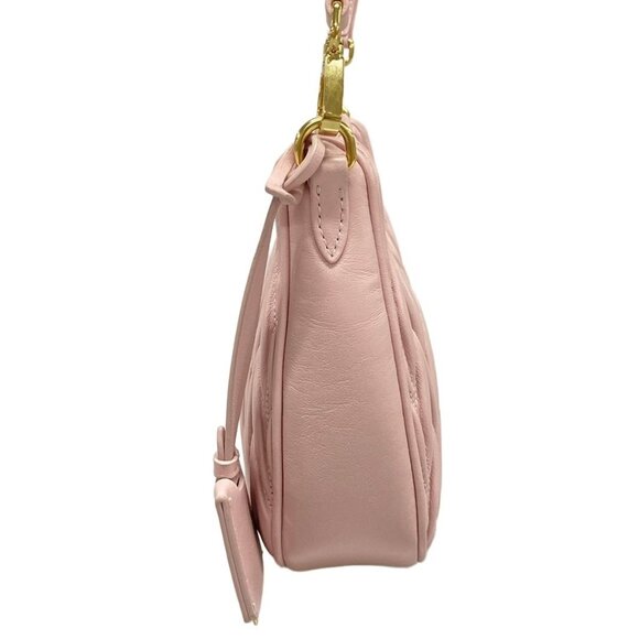 Auth miumiu Matelasse - Pink Leather Shoulder Bag - Picture 4 of 16